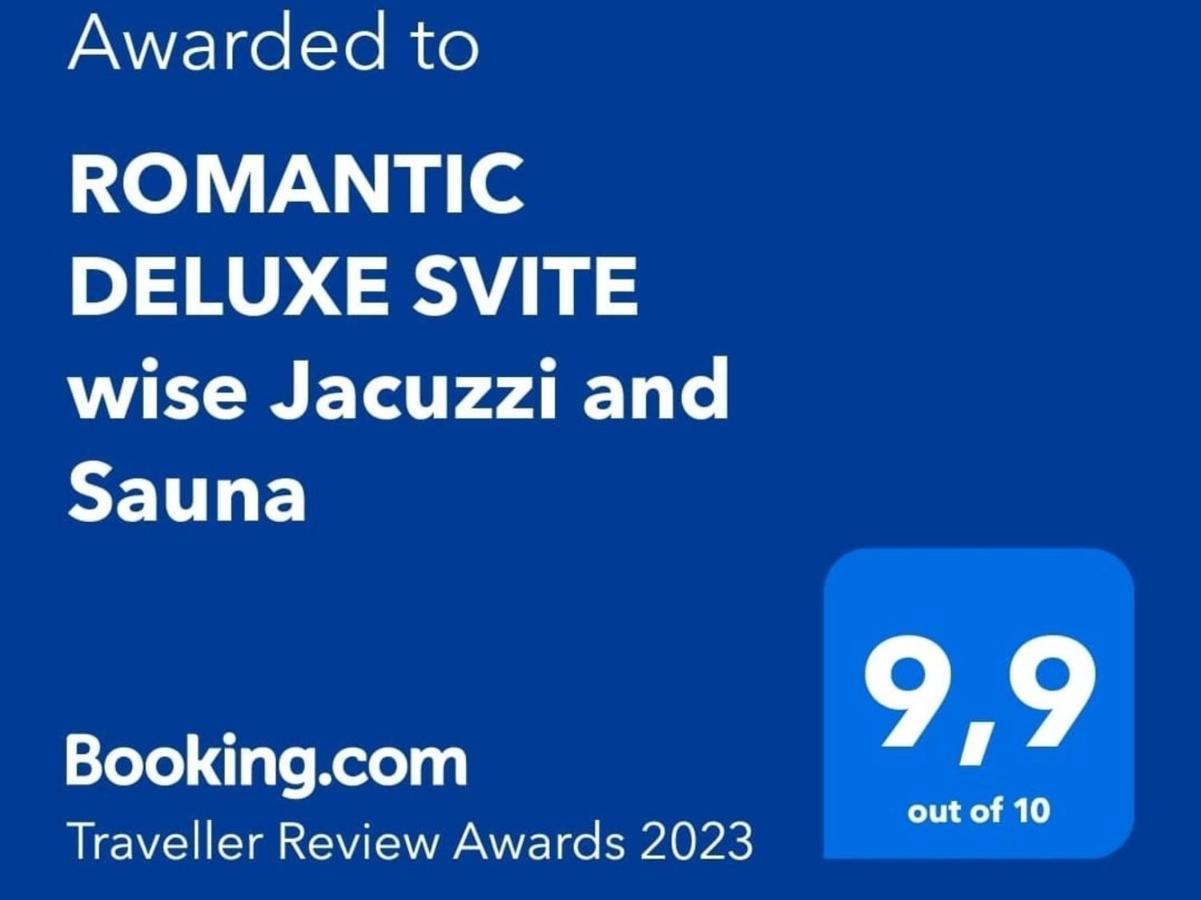 Romantic Deluxe Svite Wise Jacuzzi And Sauna Ateny Zewnętrze zdjęcie